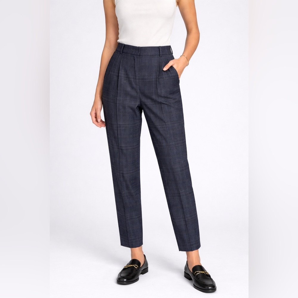 JH Collectibles Wool Blend Plaid Trousers Size 8